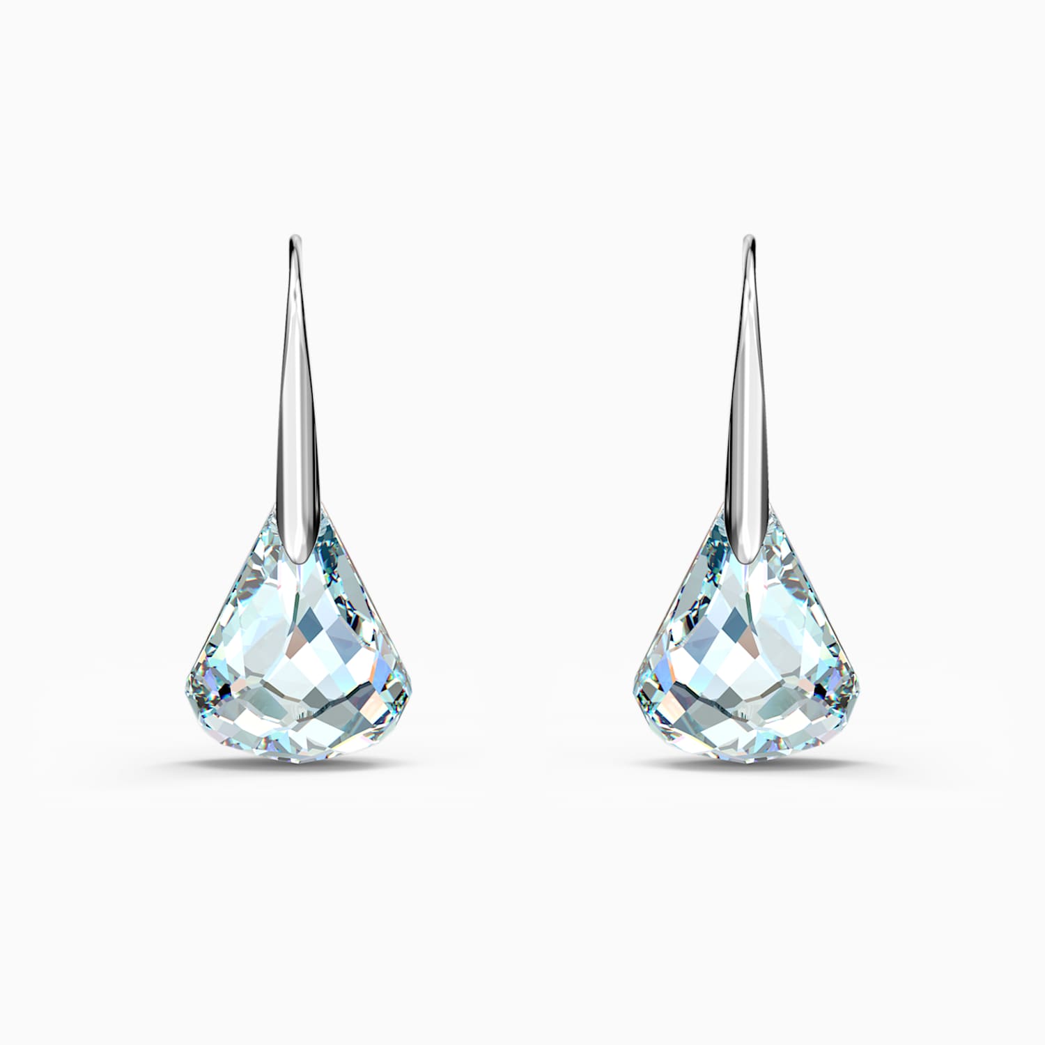 Spirit Ohrringe Weiss Rhodiniert Swarovski Com