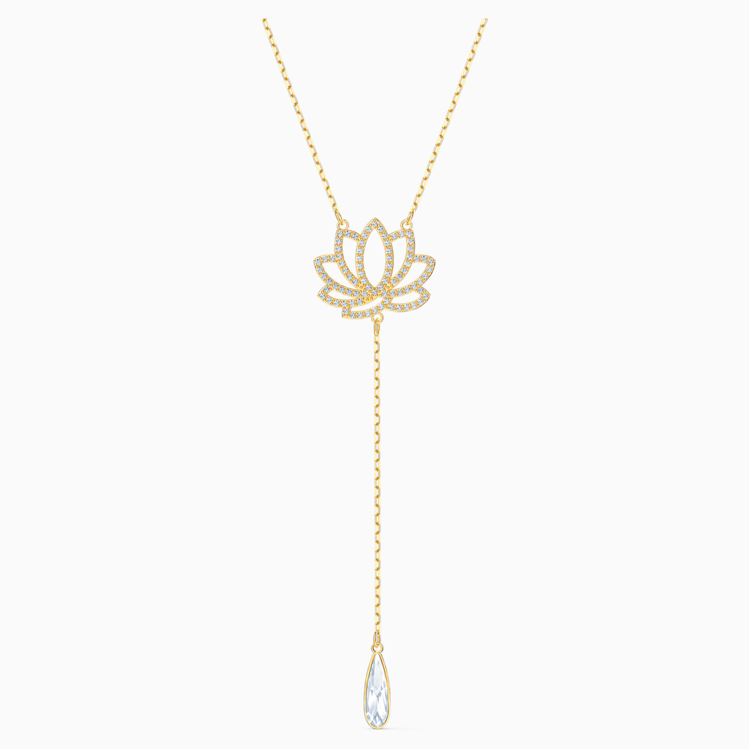 Swarovski Symbolic Lotus Necklace 