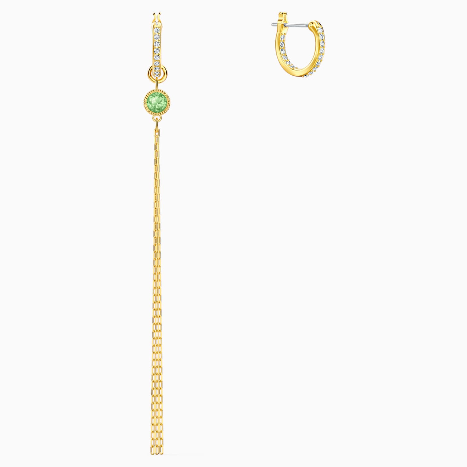 Swarovski Symbolic Lotus Igneli Kupeler Yesil Altin Rengi Kaplama Swarovski Com