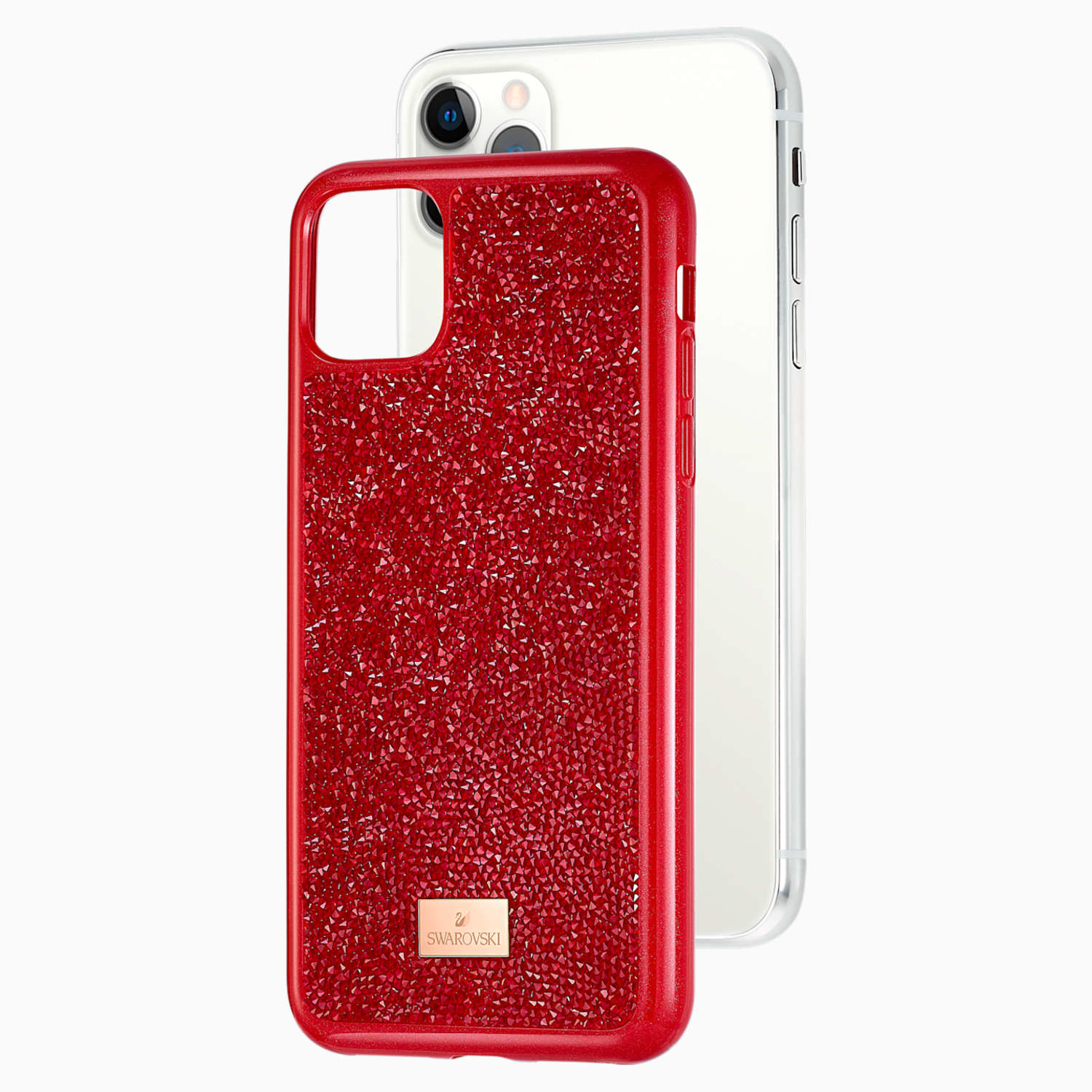 Glam Rock Akilli Telefon Kilifi Iphone 11 Pro Max Kirmizi Swarovski Com