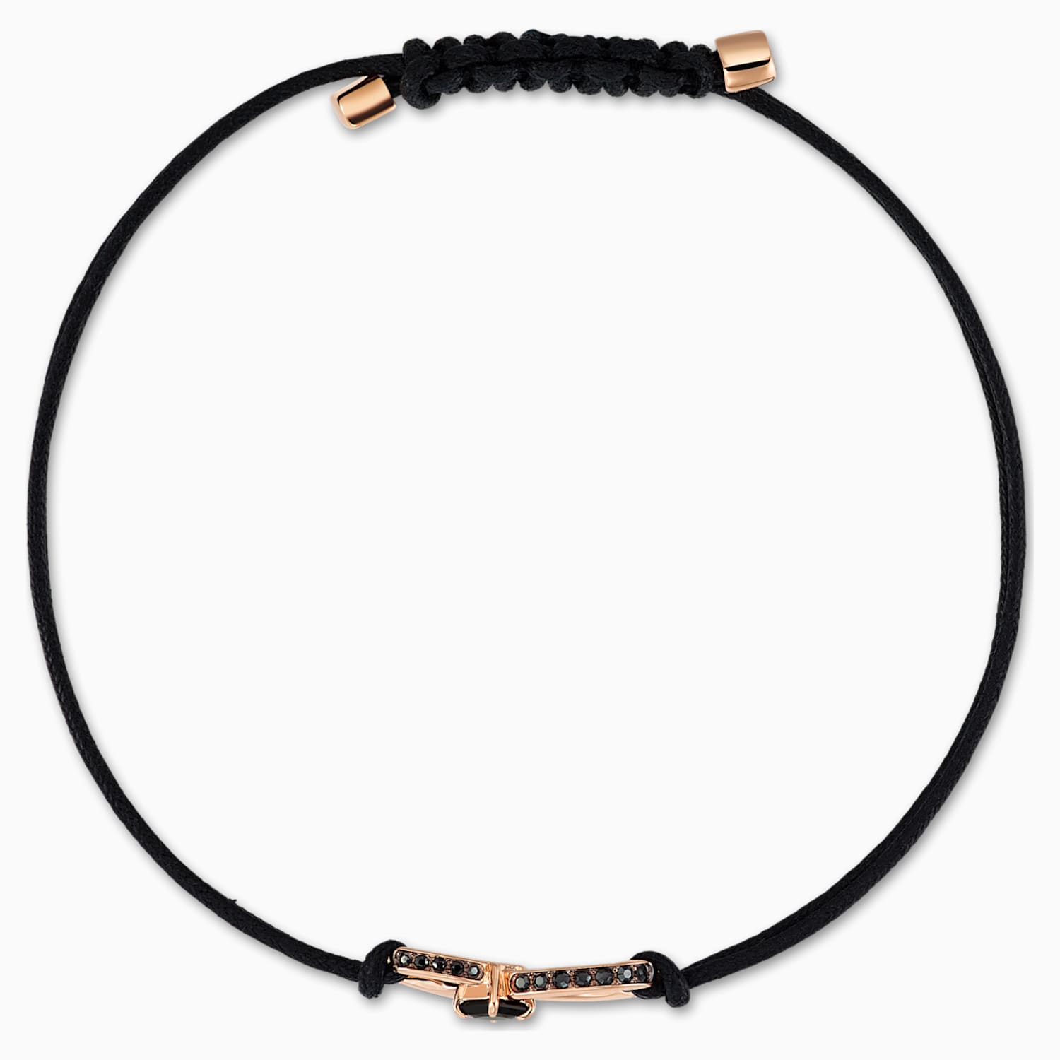 Swarovski Infinity Bracelet, Black 