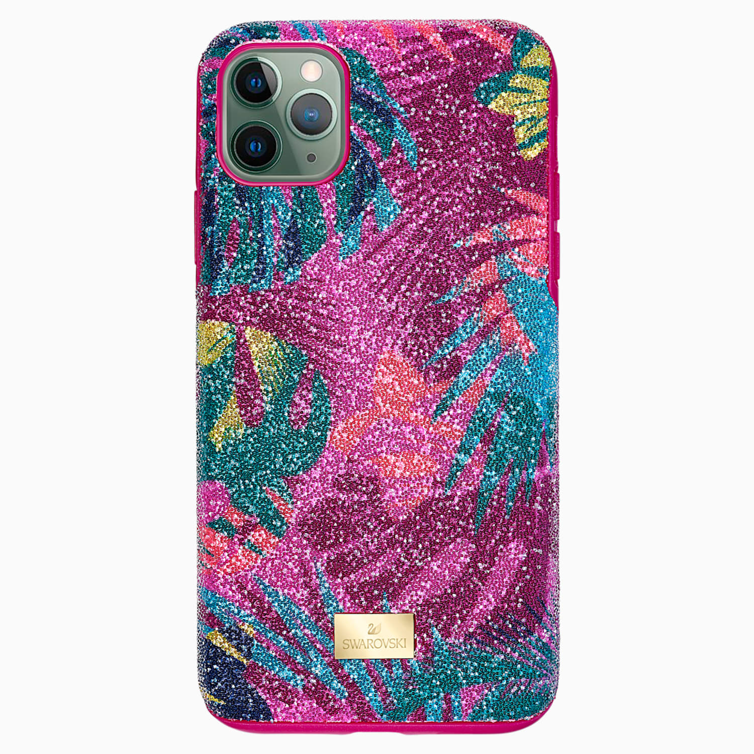 Tropical Koruyuculu Akilli Telefon Kilif Iphone 11 Pro Max Koyu Renkli Swarovski Com