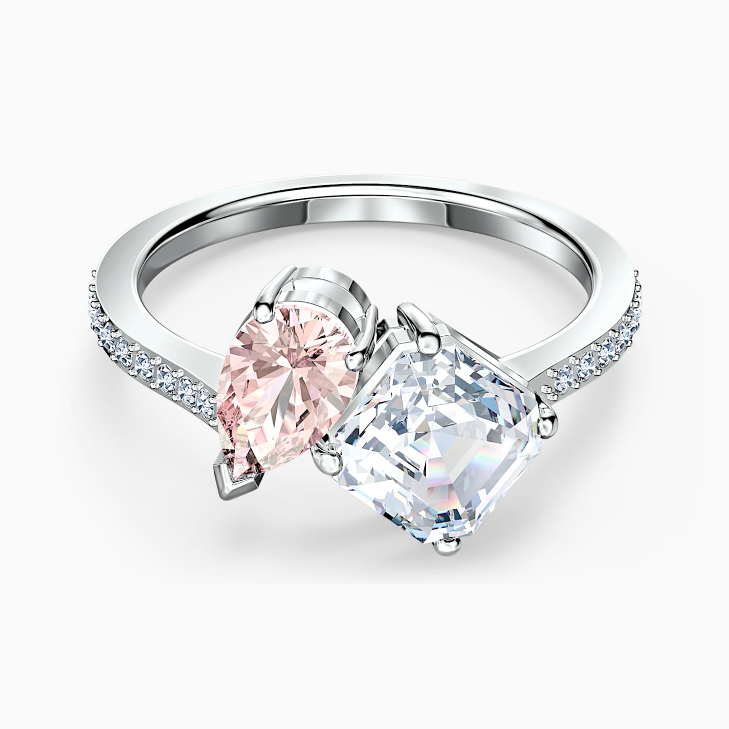 medusa swarovski band ring