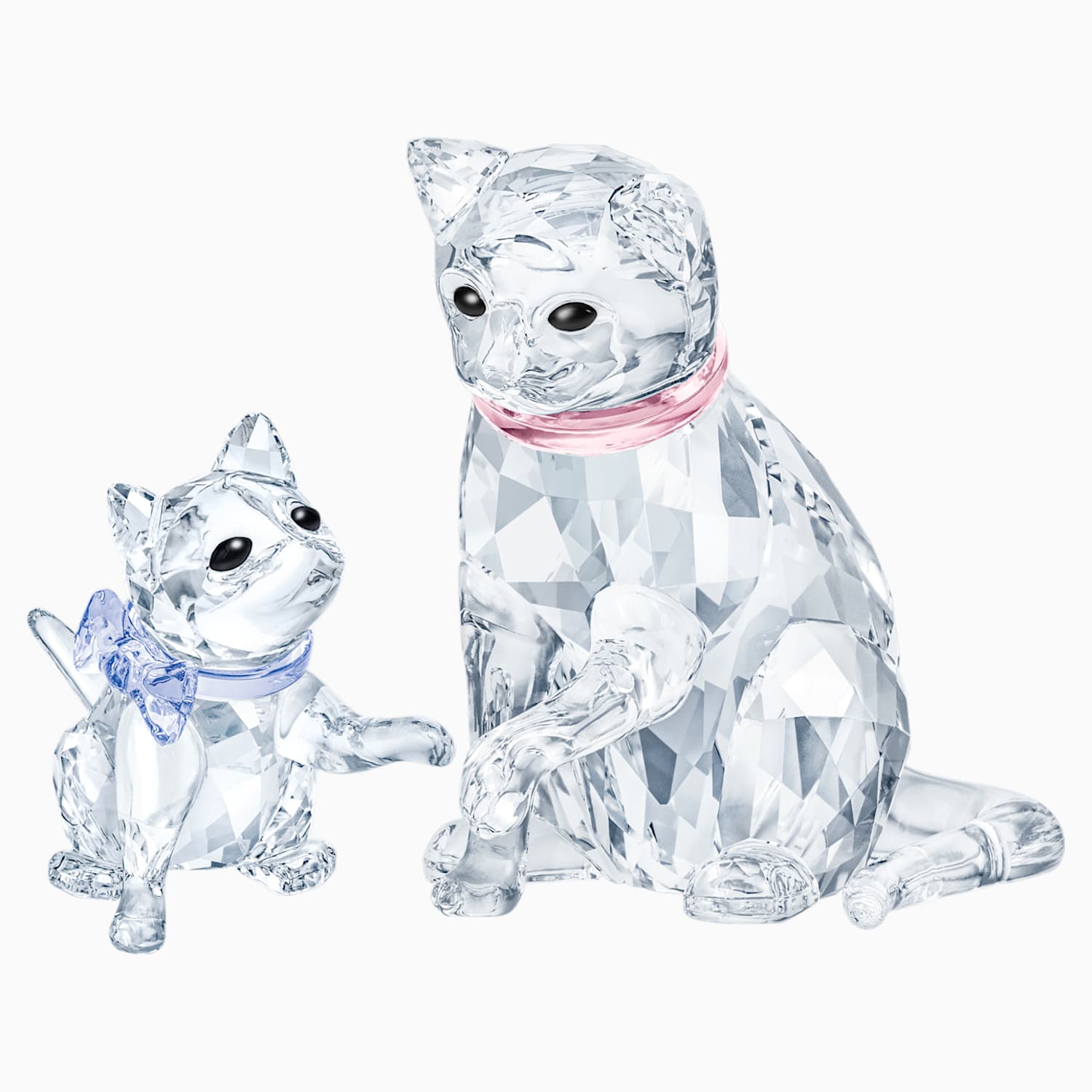 Conjunto Online Familia De Gatos Swarovski Com