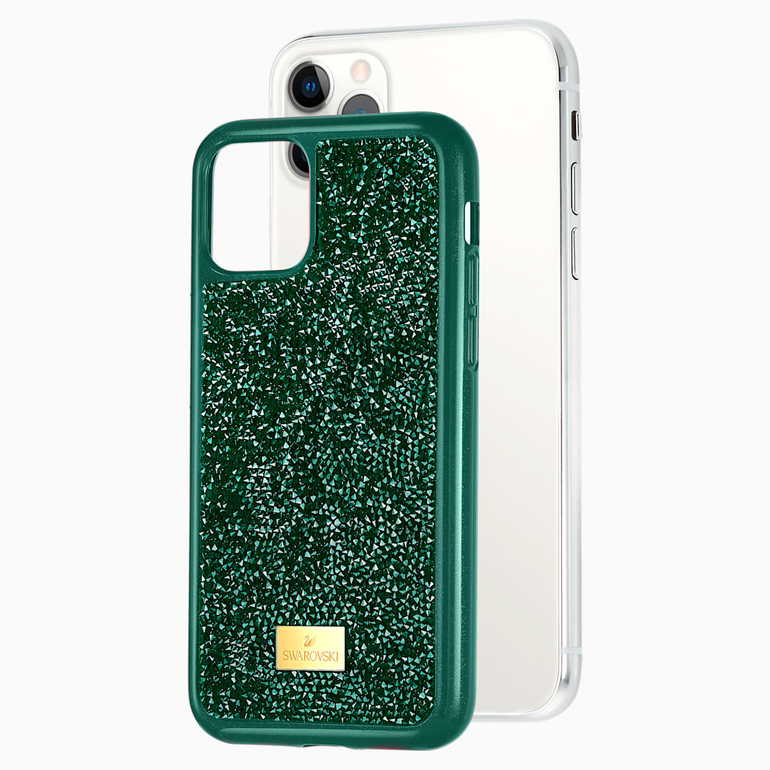 Glam Rock Koruyuculu Akilli Telefon Kilif Iphone 11 Pro Yesil Swarovski Com