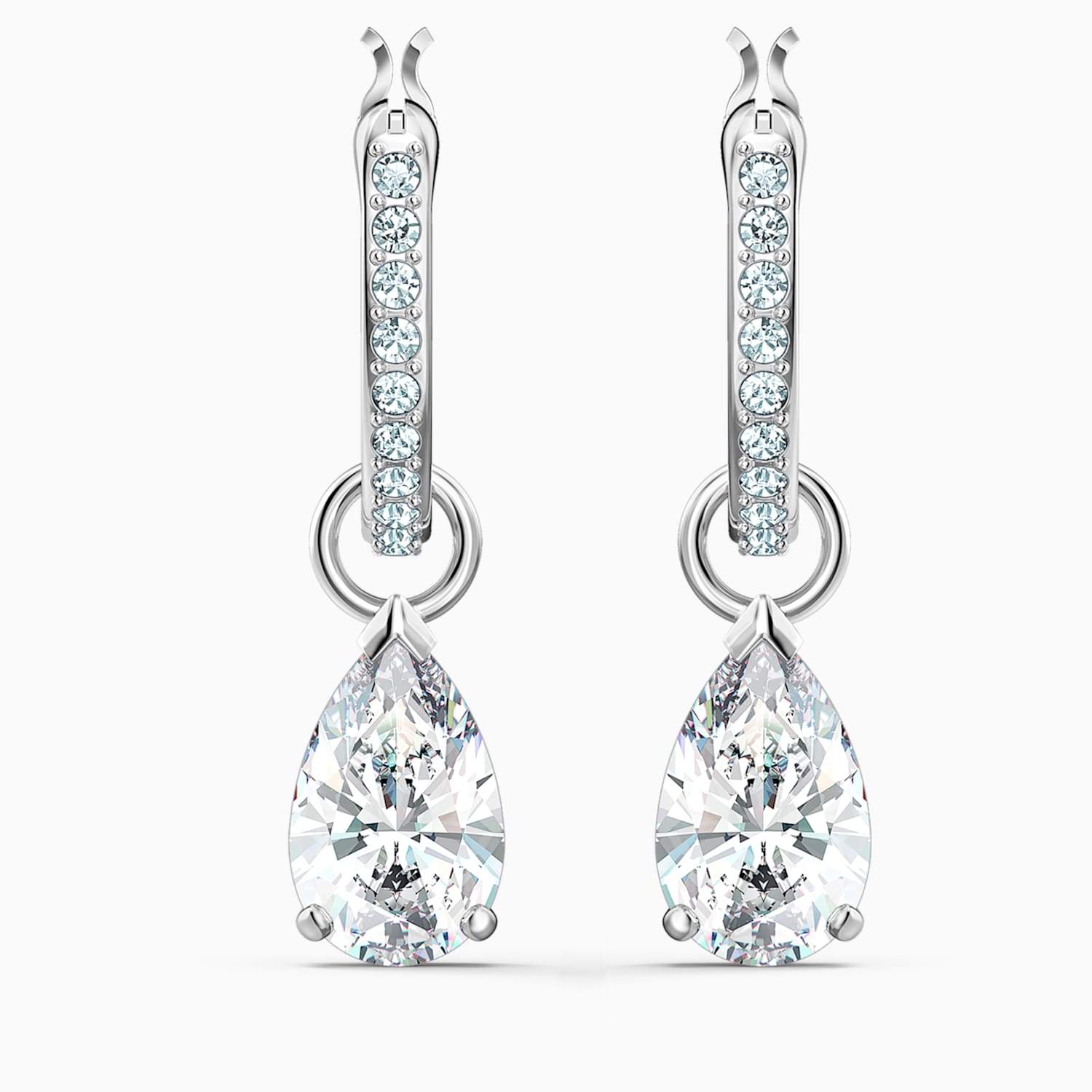 Aro Pendientes 6pk Conjunto de Color Plata BNWT