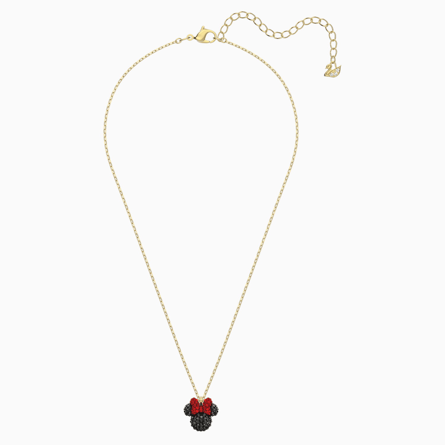 black gold pendant