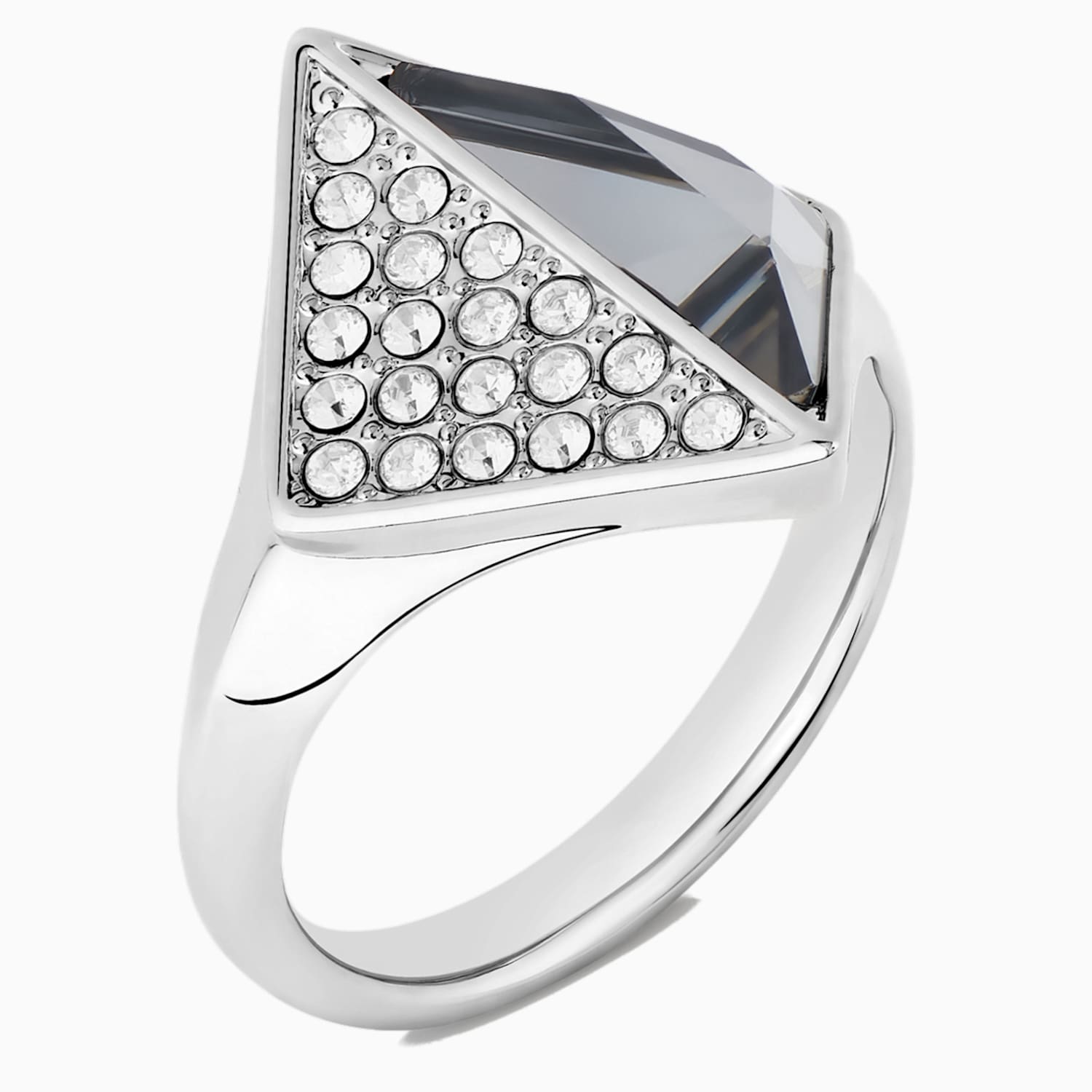 Karl Lagerfeld Muhur Yuzuk Mavi Paladyum Kaplama Swarovski Com