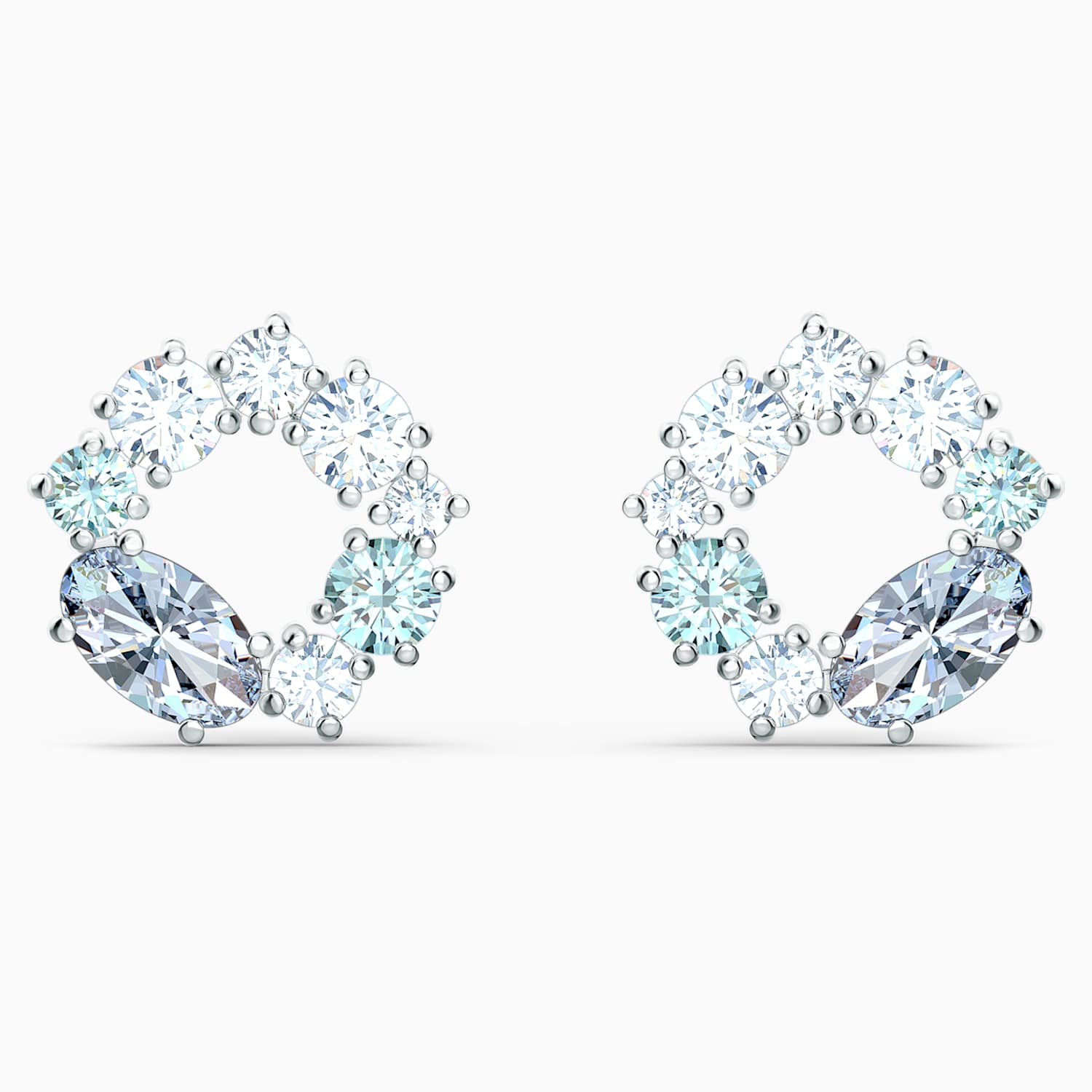 diamond stud earrings swarovski