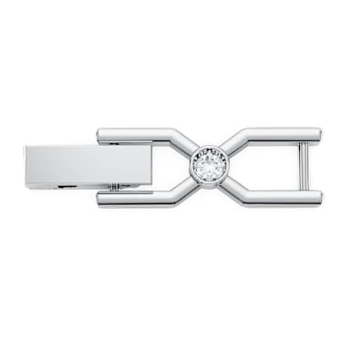 Alargador Imber Emily, Talla redonda, Blanco, Baño de rodio - Swarovski, 1107200