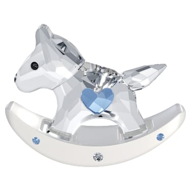 Rocking Horse, Blue - Swarovski, 1194059