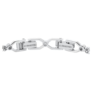 Imber Emily Tennis Armband, Rundschliff, Weiß, Rhodiniert - Swarovski, 1808960