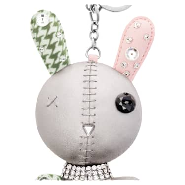 Zawieszka do torebki Mathilde, Królik, Szary, Stal szlachetna - Swarovski, 5020921