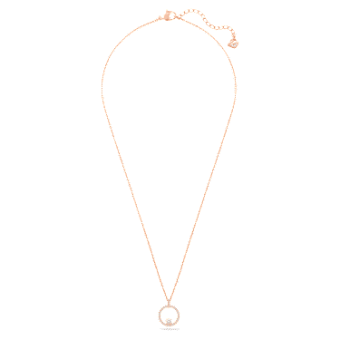 Constella pendant, White, Rose gold-tone plated - Swarovski, 5202446