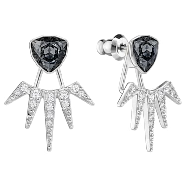 Swarovski attract earring jackets top