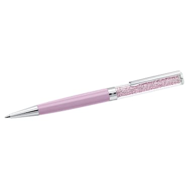 Crystalline ballpoint pen, Purple, Purple lacquered, Chrome plated - Swarovski, 5224388