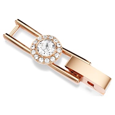 Una Angelic สายเพิ่มความยาว, เจียระไนทรงกลม, ขาว, ตกแต่งผิวด้วยโรสโกลด์ 18K - Swarovski, 5257142