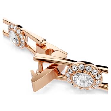 Una Angelic extender, Round cut, White, 18K rose gold finish - Swarovski, 5257142