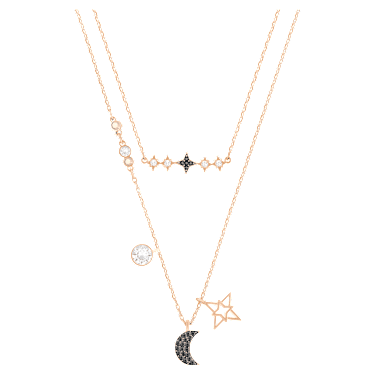 Swarovski moon star necklace hotsell