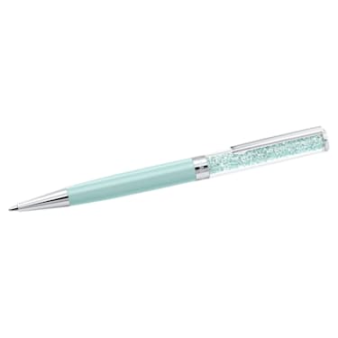 Crystalline Kugelschreiber, Grün, Grün lackiert, verchromt - Swarovski, 5351072