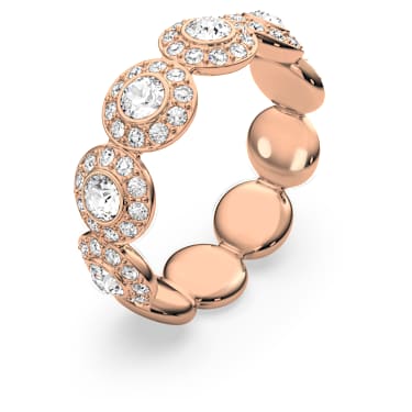 Swarovski angelic ring white rhodium plating cheap