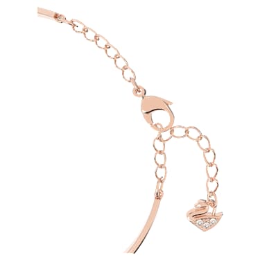 Symbolica Armreif, Mond und Stern, Schwarz, Roségold-Legierungsschicht 