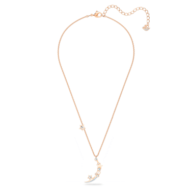 Swarovski star and moon necklace 2025