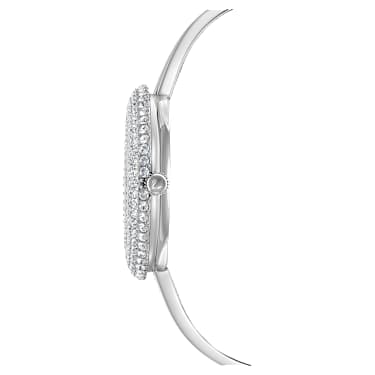 Crystal Rose 腕表, 瑞士制造, 金属手链, 银色, 不锈钢 - Swarovski, 5483853