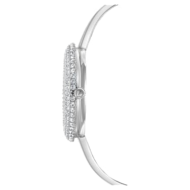Crystal Rose 腕表, 瑞士制造, 金属手链, 银色, 不锈钢 - Swarovski, 5483853