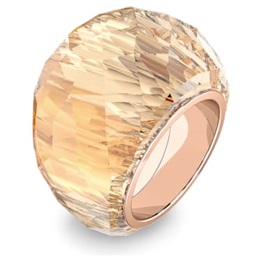 Anello Nirvana Tono dorato Finitura in tono oro rosa Swarovski