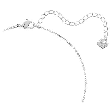 Swarovski Iconic Swan Anhänger, Schwan, Blau, Rhodiniert - Swarovski, 5512095