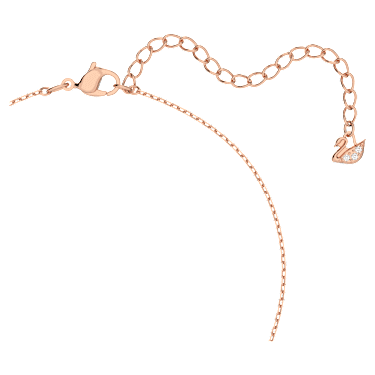 Komplet Una, Mešani rezi, Deteljica, Roza, Prevleka rožnato zlatega odtenka - Swarovski, 5516488