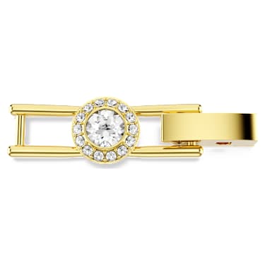 Nástavec Angelic, Kulatý výbrus, Bílý, Pokoveno ve zlatém odstínu - Swarovski, 5517926