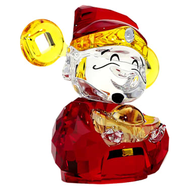 極美品・绒沙金「財神」置物 14cm 5892-1/3 🐧高雄藝品批發🐧三太子（精美禮盒）沙金挪吒風火輪 風水 水 神明絨