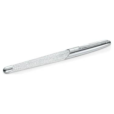 Kroglično pisalo Crystalline Nova, Srebrn odtenek, Prevleka zlatega odtenka - Swarovski, 5534320