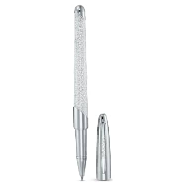 Kroglično pisalo Crystalline Nova, Srebrn odtenek, Prevleka zlatega odtenka - Swarovski, 5534320