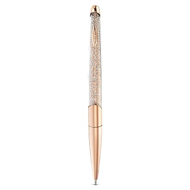 SWAROVSKI ♥ ボールペン Crystalline ボールペン, テディベア, ピンク, ピンクラッカー、ローズ
