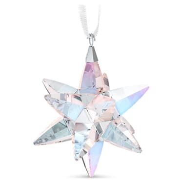 Ornament stea, strălucitor, mediu - Swarovski, 5545450