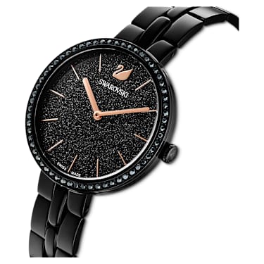 Montre femme swarovski noir deals