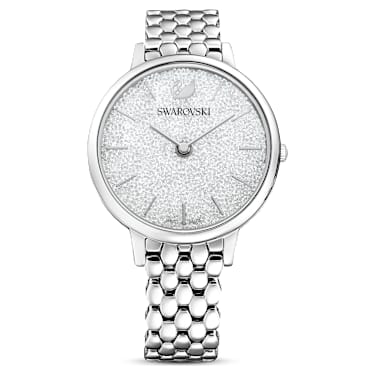 Crystalline Joy ウォッチ, スイス製, メタルブレスレット, シルバー系, ステンレス鋼 - Swarovski, 5563711