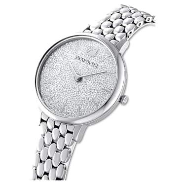 Crystalline Joy ウォッチ, スイス製, メタルブレスレット, シルバー系, ステンレス鋼 - Swarovski, 5563711