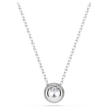 Una Angelic ペンダント, ラウンドカット, ホワイト, ロジウム・プレーティング - Swarovski, 5567931