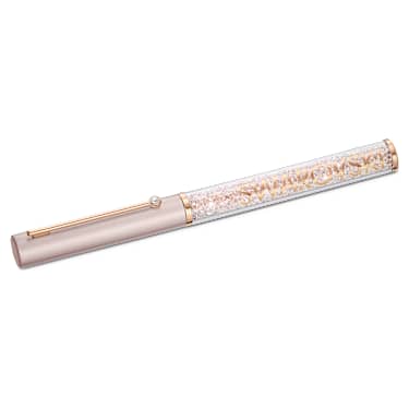 Crystalline Gloss 圓珠筆, 玫瑰金色調, 粉紅色漆面，鍍玫瑰金色調 - Swarovski, 5568759