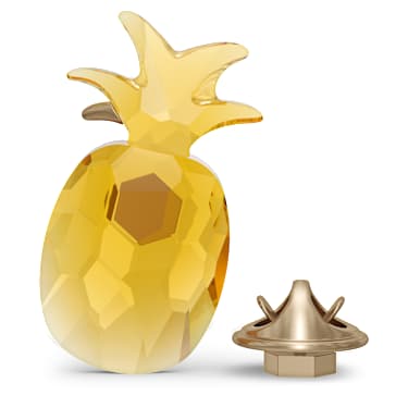 Jungle Beats Magnet Ananas, Jaune, grand modèle - Swarovski, 5572158