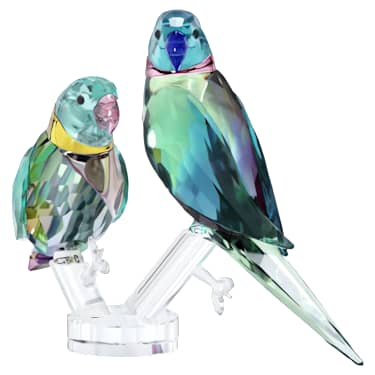 Jungle Beatsインコのカップル Fife & Fifer | Swarovski