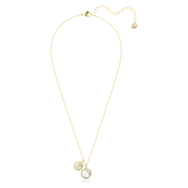 Tahlia pendant, White, Gold-tone plated - Swarovski, 5580298