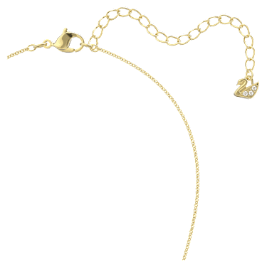 Tahlia pendant, White, Gold-tone plated - Swarovski, 5580298