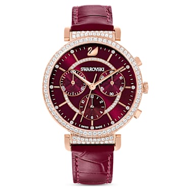 Reloj swarovski rojo outlet