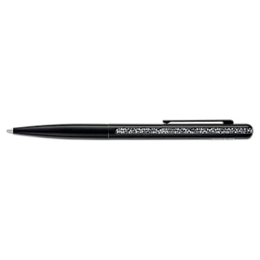 Długopis Crystal Shimmer, Czarny, Pokryty czarnym lakierem - Swarovski, 5595667