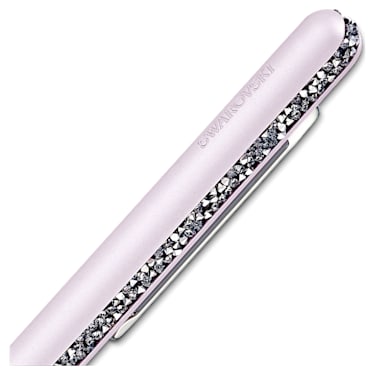 Crystal Shimmer ballpoint pen, Pink, Pink lacquered, chrome plated - Swarovski, 5595668